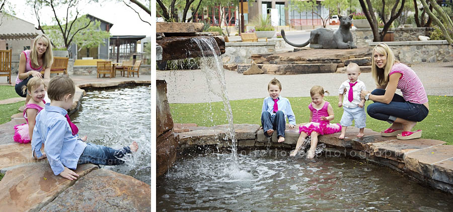 Scottsdale outdoor family photo shoot