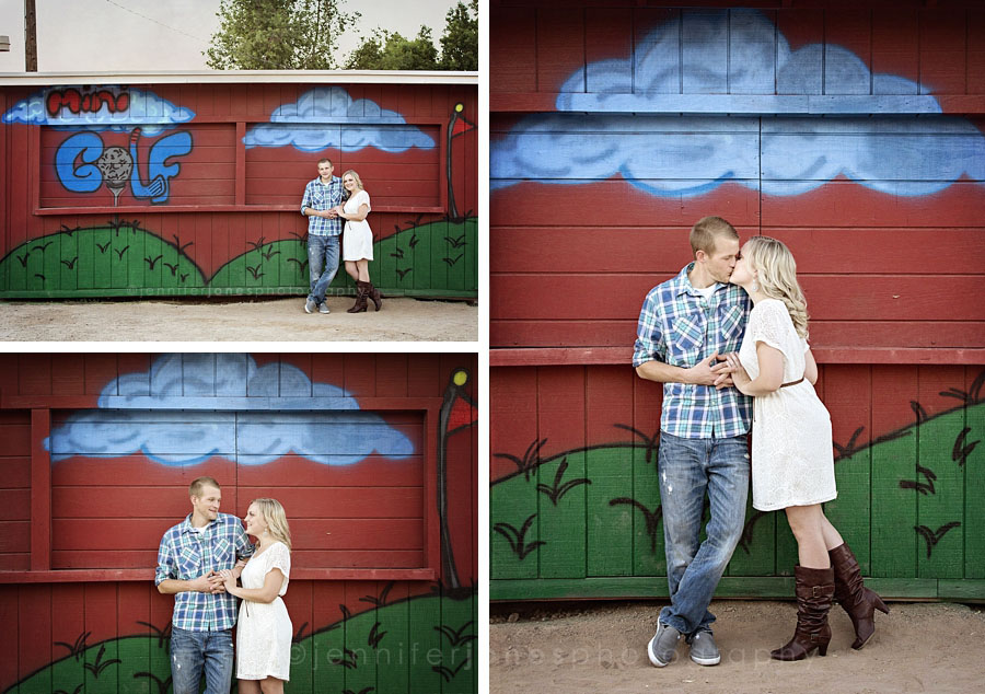 country engagement photo session